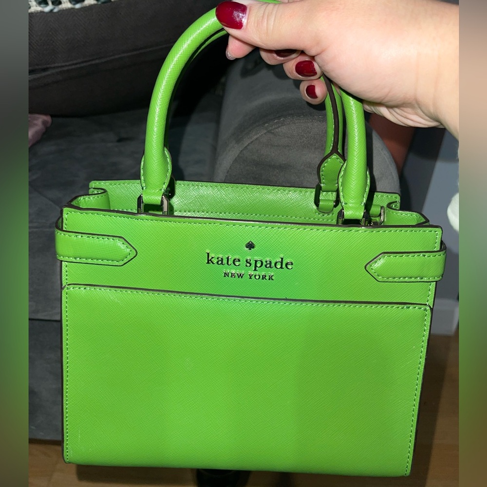 Kate Spade Kelly green cross body bag